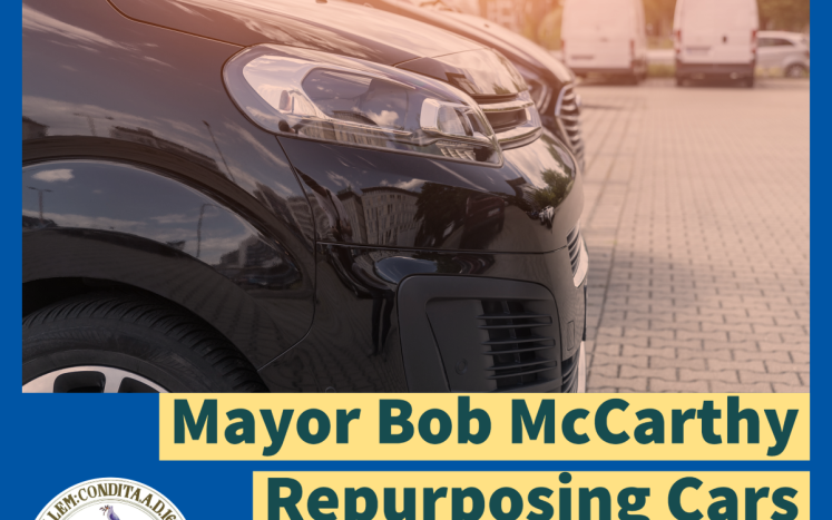 Mayor Bob McCarthy Identifies Transportation Solution by Repurposing Underutilized Car Share Vehicles Back into City Fleet