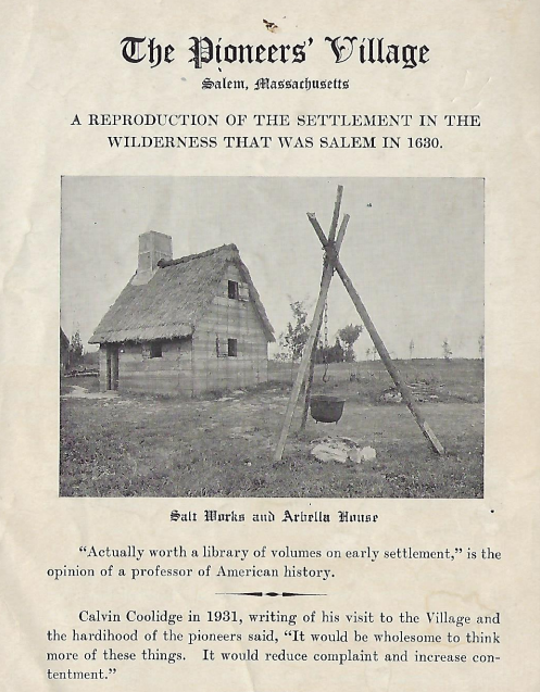Pioneer Village Flyer