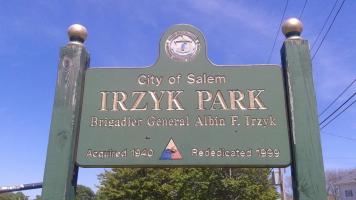 Irzyk Park Sign