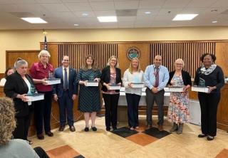 Recognizing retiree Salem Public School teachers and staff