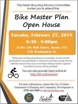Bike Master Plan Flyer