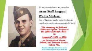 Photo of Army Staff Sergeant Walter Mielcarz
