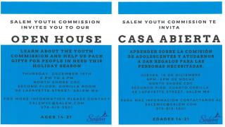 Salem Youth Commission Open House