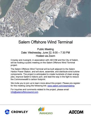 Salem Offshore Wind Public Meeting