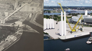Salem Port - Then and Now
