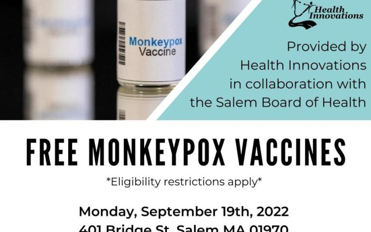 Monkeypox Vaccine Clinic