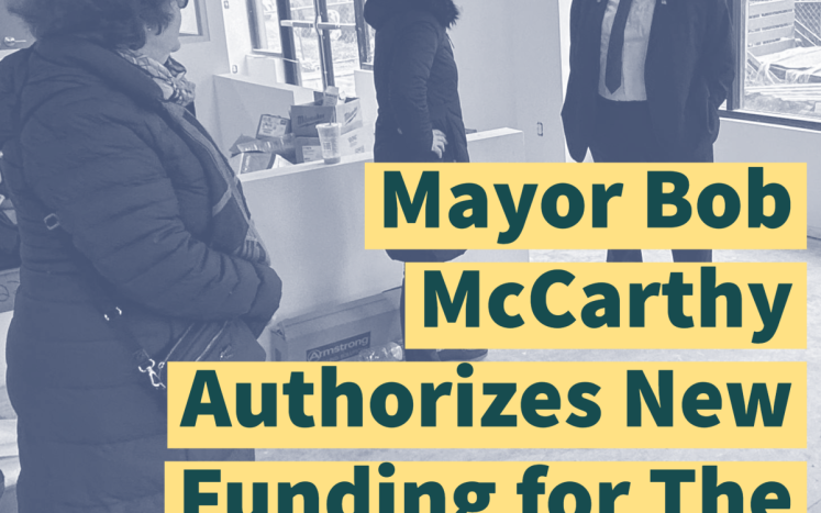 Mayor Bob McCarthy Announces New Funding for The Salem Pantry
